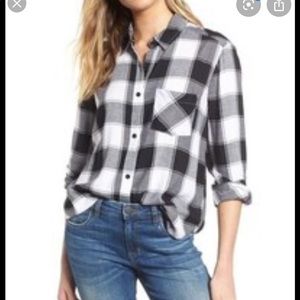 Nordstrom BP plaid button up shirt